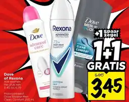 Vomar Voordeelmarkt Dove of Rexona aanbieding