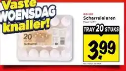 Vomar Voordeelmarkt Scharreleieren aanbieding
