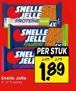 Vomar Voordeelmarkt Snelle Jelle aanbieding