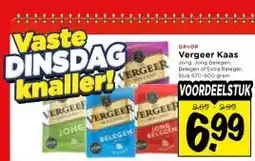 Vomar Voordeelmarkt Vergeer Kaas aanbieding