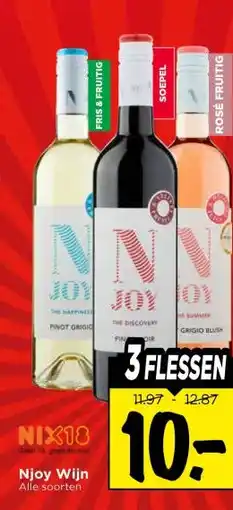 Vomar Voordeelmarkt Njoy Wijn aanbieding