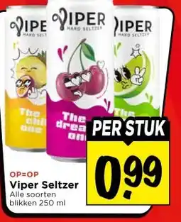 Vomar Voordeelmarkt Viper Seltzer aanbieding