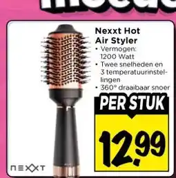 Vomar Voordeelmarkt Nexxt Hot Air Styler aanbieding