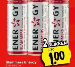 Vomar Voordeelmarkt Slammers Energy aanbieding