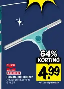 Vomar Voordeelmarkt LEIFHEIT Powerslide Trekker aanbieding
