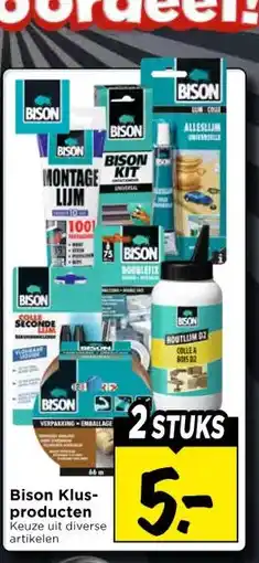 Vomar Voordeelmarkt Bison Klus- producten aanbieding