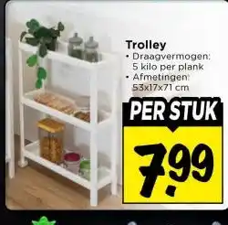Vomar Voordeelmarkt Trolley aanbieding