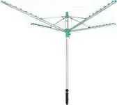 Bol.com Leifheit droogmolen Linomatic 500 easy - incl. bodemhuls - 50 m drooglengte - 5 wasmachineladingen aanbieding