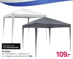 Karwei Partytent aanbieding