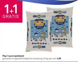 Karwei Play 'n Pure Speelzand aanbieding