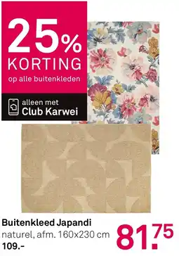 Karwei Buitenkleed Japandi aanbieding