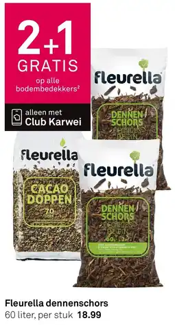 Karwei Fleurella Dennenschors aanbieding
