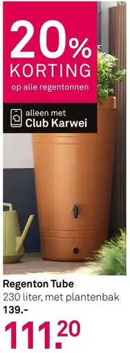 Karwei Regenton Tube aanbieding