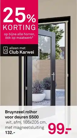 Karwei Bruynzeel Rolhor voor Deuren S500 aanbieding