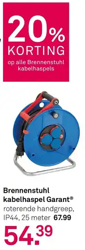 Karwei Brennenstuhl Kabelhaspel Garant aanbieding