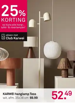 Karwei Karwei Hanglamp Tess aanbieding