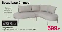Karwei Loungeset Mila aanbieding