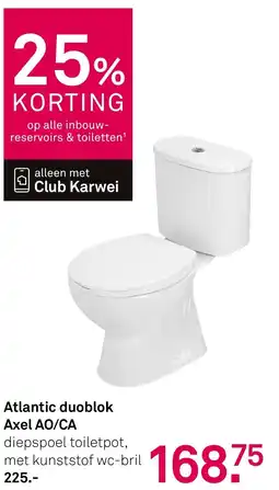 Karwei Atlantic duoblok Axel AO/CA aanbieding