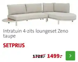 Intratuin Intratuin 4-zits Loungeset Zeno aanbieding