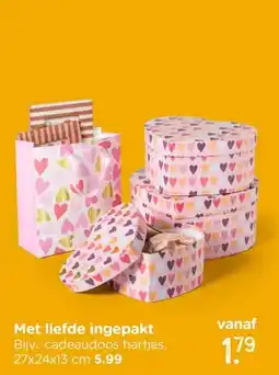 Xenos Met liefde ingepakt aanbieding