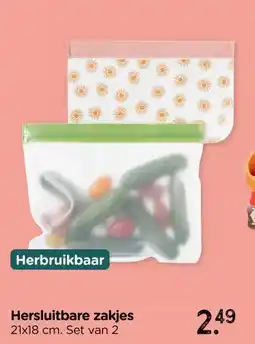 Xenos Hersluitbare zakjes aanbieding