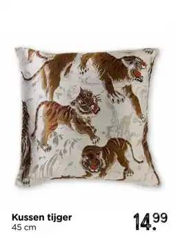 Xenos Kussen tijger aanbieding