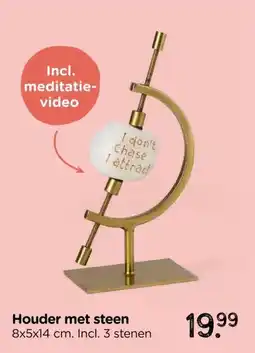 Xenos Houder met steen aanbieding