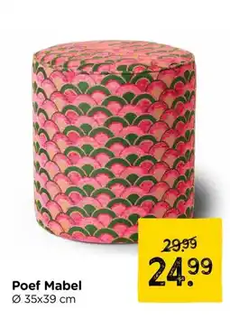 Xenos Poef Mabel aanbieding
