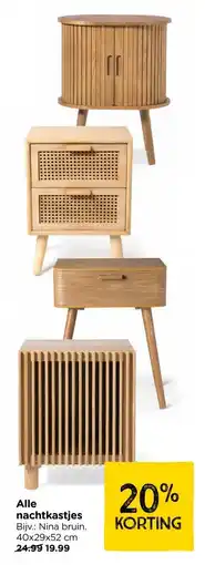 Xenos Alle nachtkastjes aanbieding