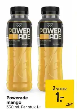 Xenos Powerade mango aanbieding