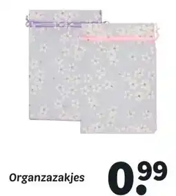 Wibra Organzazakjes aanbieding