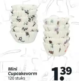 Wibra Mini Cupcakevorm aanbieding