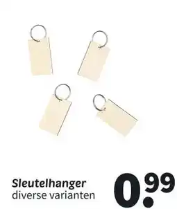 Wibra Sleutelhanger aanbieding