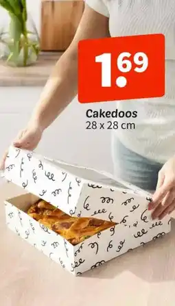 Wibra Cakedoos aanbieding