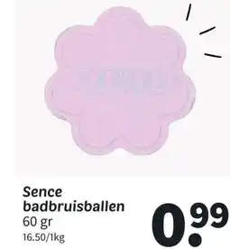 Wibra Sence badbruisballen aanbieding