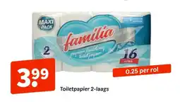 Wibra Toiletpapier 2-laags aanbieding