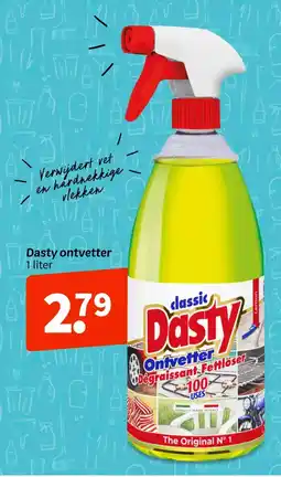 Wibra Dasty ontvetter aanbieding
