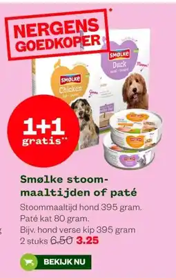 Welkoop Smølke stoom- maaltijden of paté aanbieding