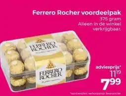 Trekpleister Ferrero Rocher voordeelpak aanbieding