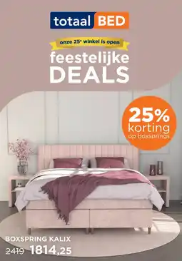 TotaalBED Boxspring Kalix aanbieding
