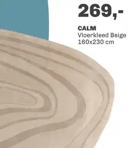 Trendhopper Vloerkleed Calm Beige 160x230 cm aanbieding