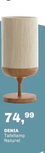 Trendhopper Tafellamp Denia naturel aanbieding