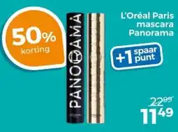 Trekpleister L'Oréal Parismascara Panorama aanbieding