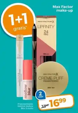Trekpleister Max Factor make-up aanbieding