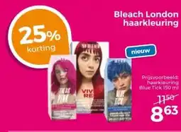 Trekpleister Bleach London haarkleuring aanbieding