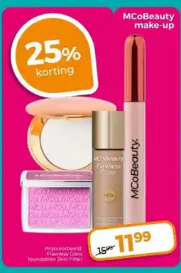 Trekpleister MCoBeauty make-up aanbieding