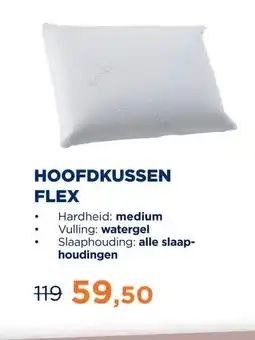 TotaalBED Hoofdkussen Flex | watergel aanbieding