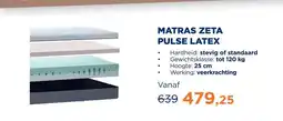 TotaalBED Matras Zeta | pulse-latex toplaag aanbieding