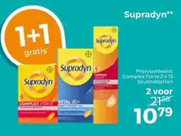 Trekpleister Supradyn aanbieding