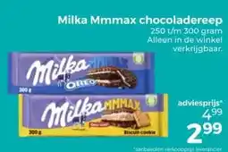 Trekpleister Milka Mmmax chocoladereep aanbieding